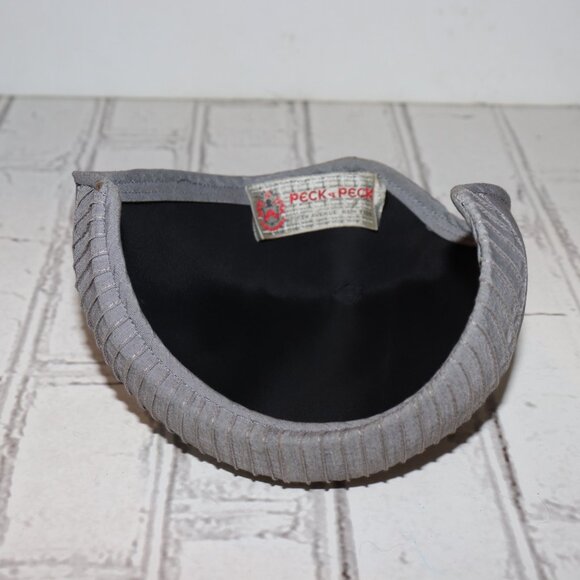 🌫️ Gray Vintage Peck & Peck Women’s Hat – OS Understated Elegance · Soft Hue · - Picture 2 of 7